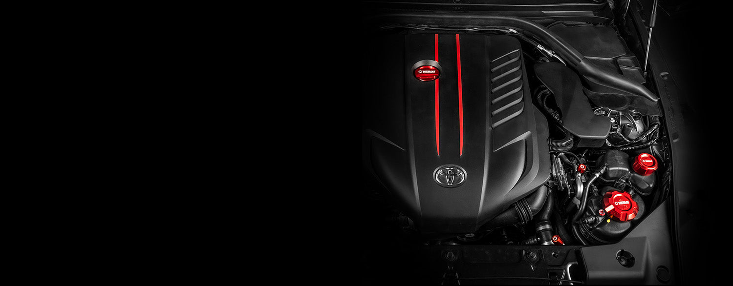 Engine Bay Fluid Cap Kit - Mk5 Supra