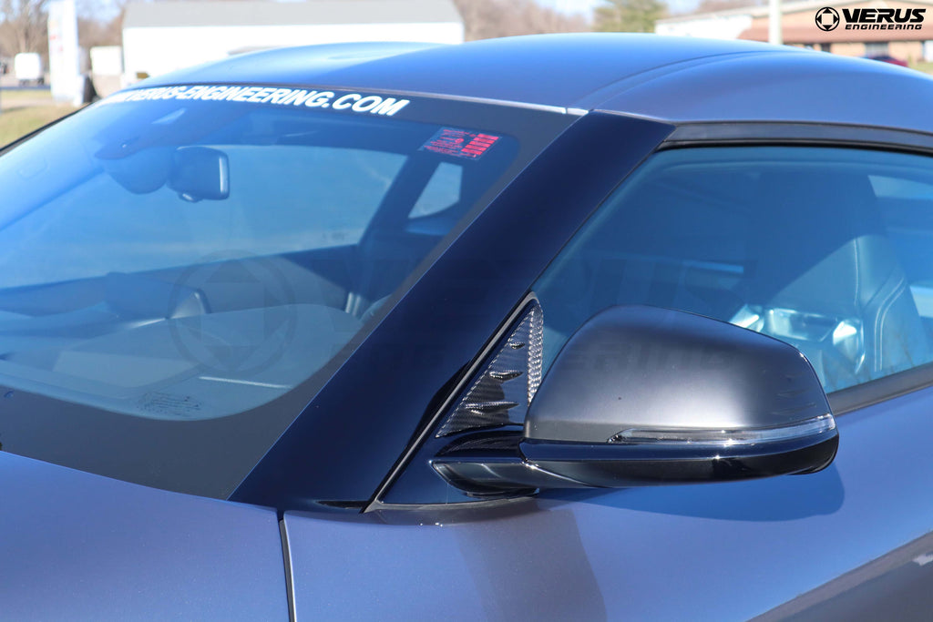 Anti-Buffeting Wind Deflectors - Mk5 Supra