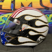 Custom Race Helmet Painting