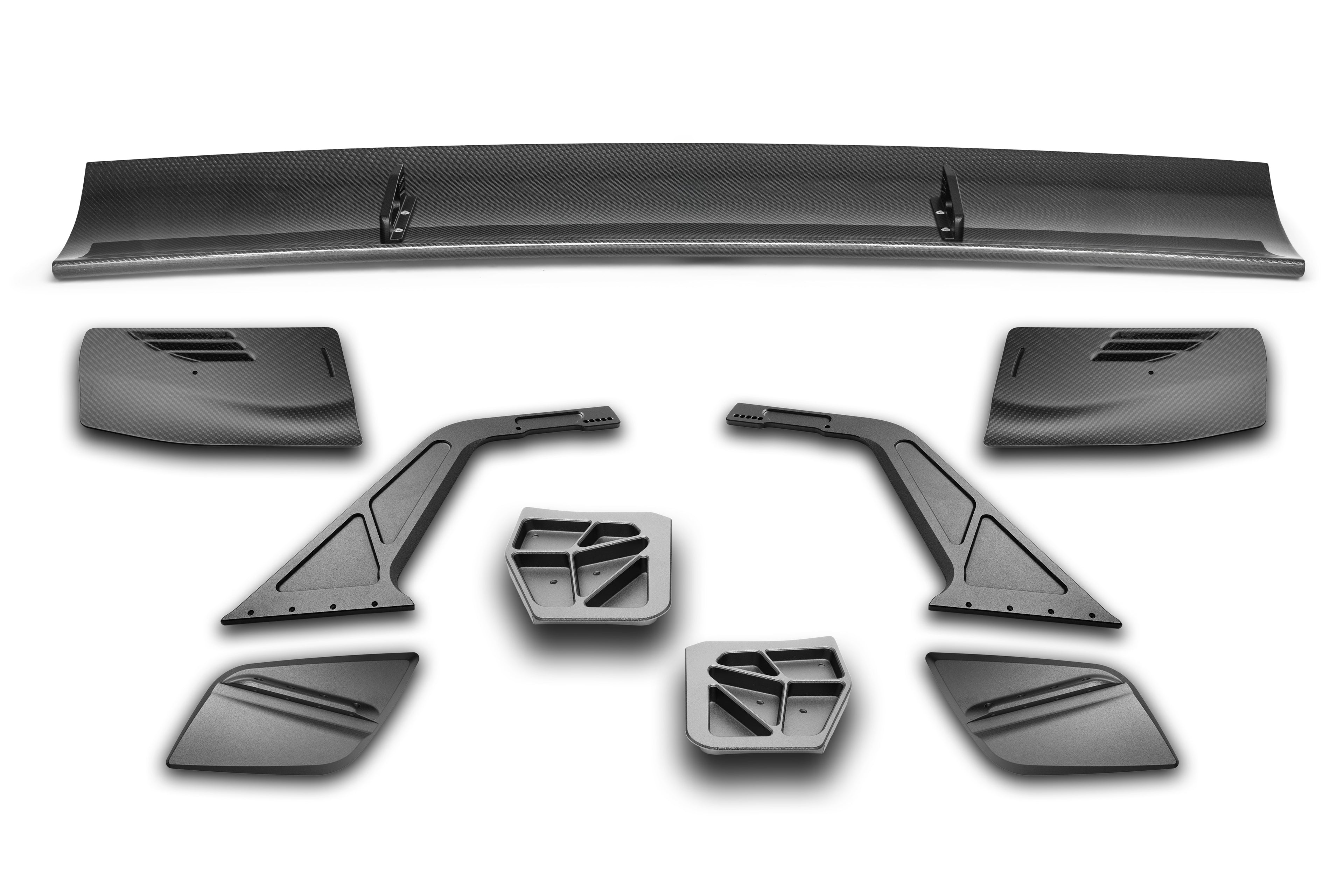Swan Neck UCW Rear Wing Kit- Corvette Convertible (C8)
